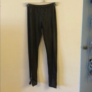 Pleather legging